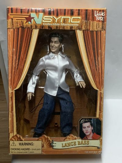 零元拍：LivingToyz 1/6 美国男团超级男孩NSYNC 《BYE BYE BYE》MV造型提线人偶 2000年的老古董了，全新无拆 - 零元拍：LivingToyz 1/6 美国男团超级男孩NSYNC 《BYE BYE BYE》MV造型提线人偶 2000年的老古董了，全新无拆