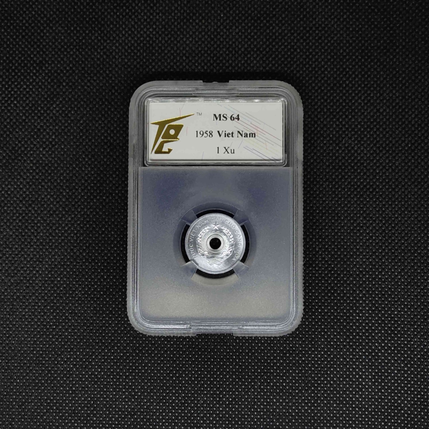 CSIS-GREAT评级精品钱币拍卖第一百八十六期 越南 1枢铝币  tqg