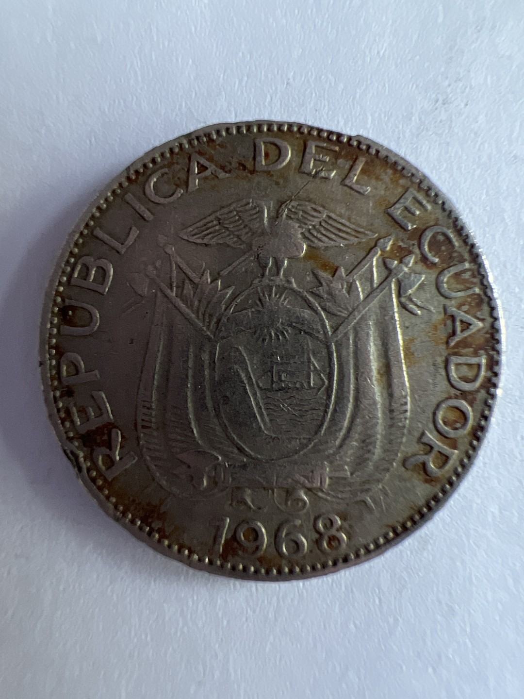 泡泡堂微拍第八十八幕硬币纸币捡漏可累计专场👿👿，累计满二十元包邮，接受代拍业务 厄瓜多尔十分