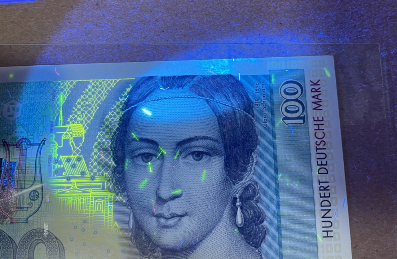 【Blue Auction】✨世界纸币精拍第301期——新纪元 德国 1996年100马克 克拉拉 UNC-