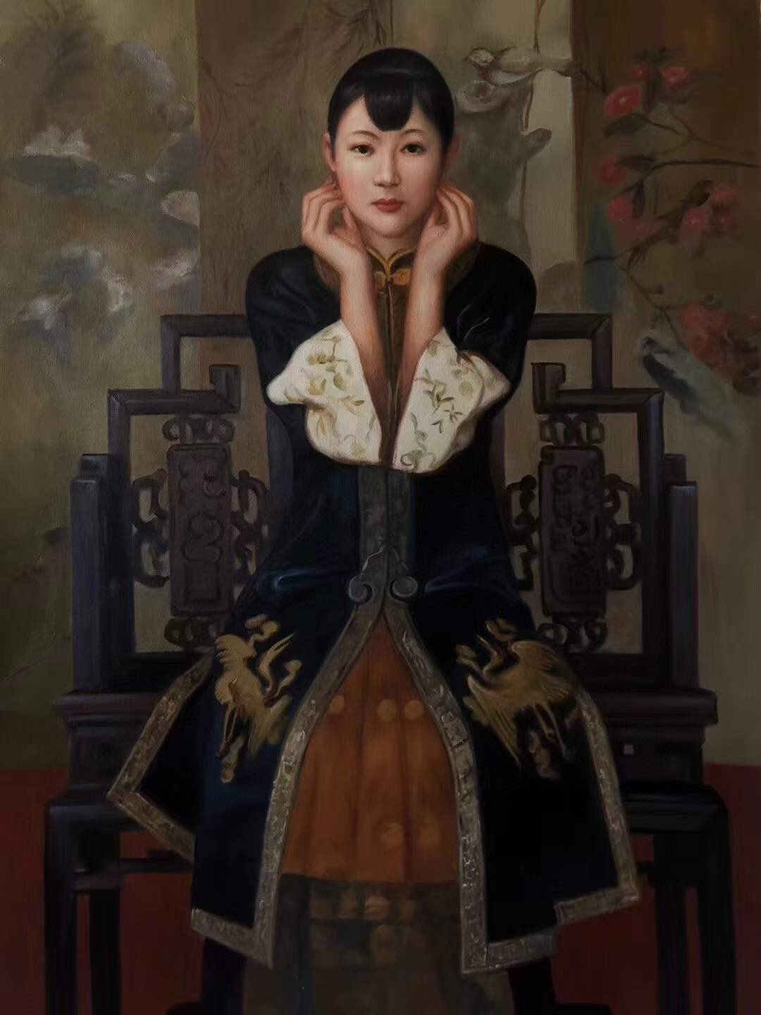 手绘油画