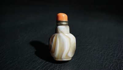 ｜国潮古風｜精选专拍｜·第叁场· - 老影子玛瑙｜全掏膛·鼻烟壶