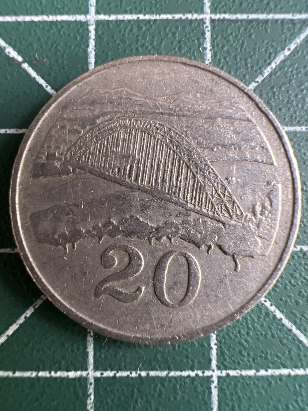 泡泡堂微拍第八十八幕硬币纸币捡漏可累计专场👿👿，累计满二十元包邮，接受代拍业务 津巴布韦20分纪念币