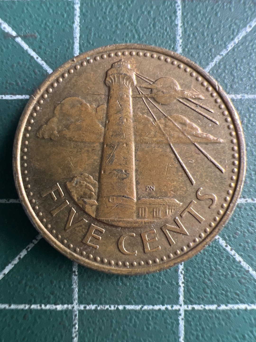 泡泡堂第269期  世界硬币 （无押金，捡漏，全场20包邮，偏远地区除外，接收代拍业务） 巴巴多斯五分