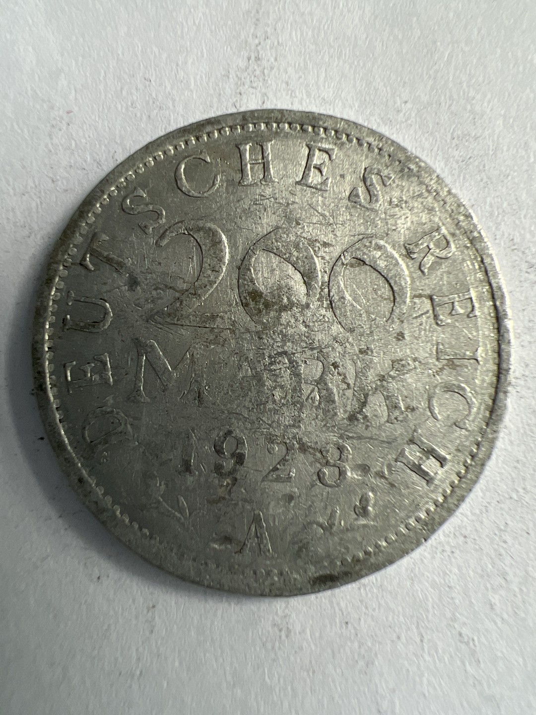 泡泡堂微拍第八十八幕硬币纸币捡漏可累计专场👿👿，累计满二十元包邮，接受代拍业务 德国200马克