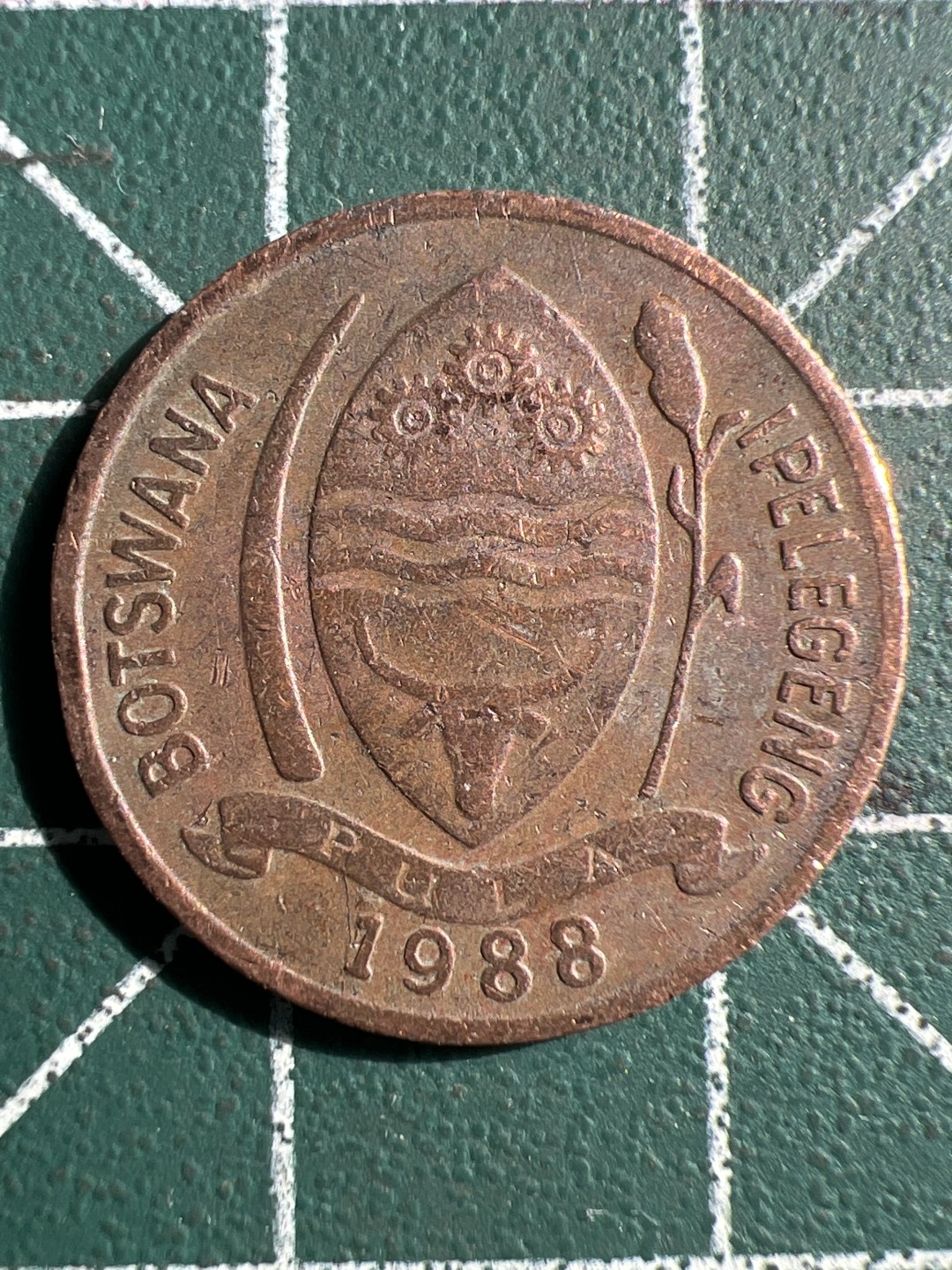 泡泡堂微拍第八十九幕硬币捡漏可累计专场👿👿，累计满二十元包邮，接受代拍业务 博茨瓦纳五分