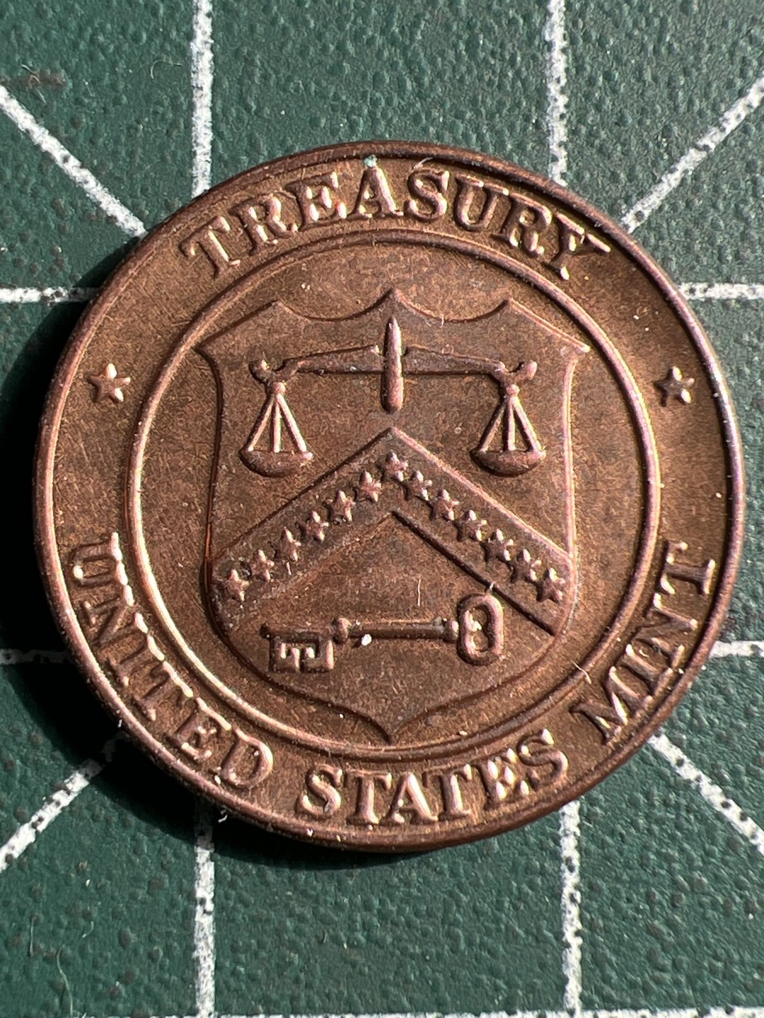泡泡堂微拍第八十九幕硬币捡漏可累计专场👿👿，累计满二十元包邮，接受代拍业务 美国财政大厦大铜章