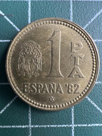 泡泡堂第254期  世界硬币 （无押金，捡漏，全场20包邮，偏远地区除外，接收代拍业务） 西班牙1比塞塔