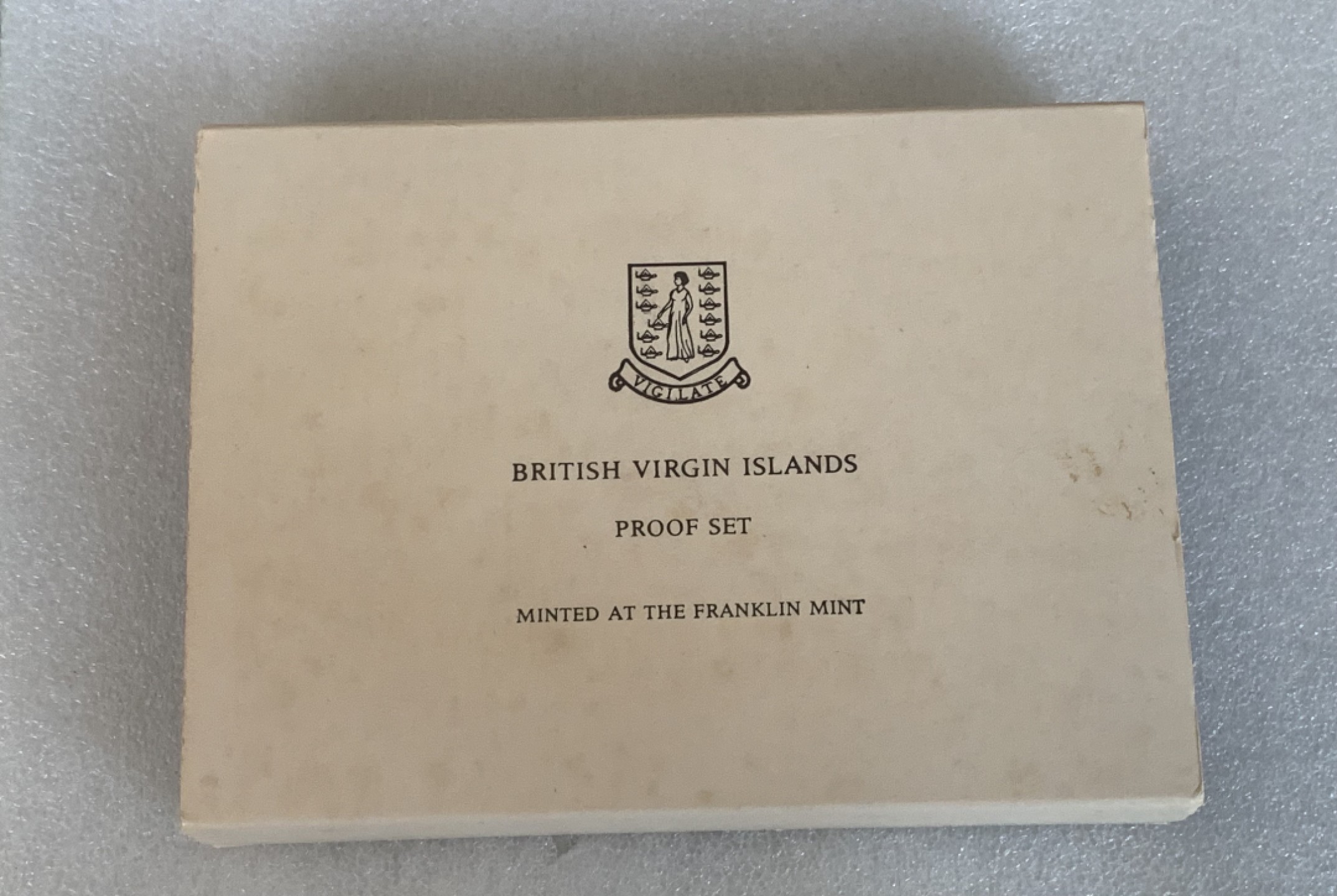 瓶子🏺第83期拍卖会 英属维尔京群岛1975年美洲鸟类精装全套6枚硬币  原盒证  含1元大银币