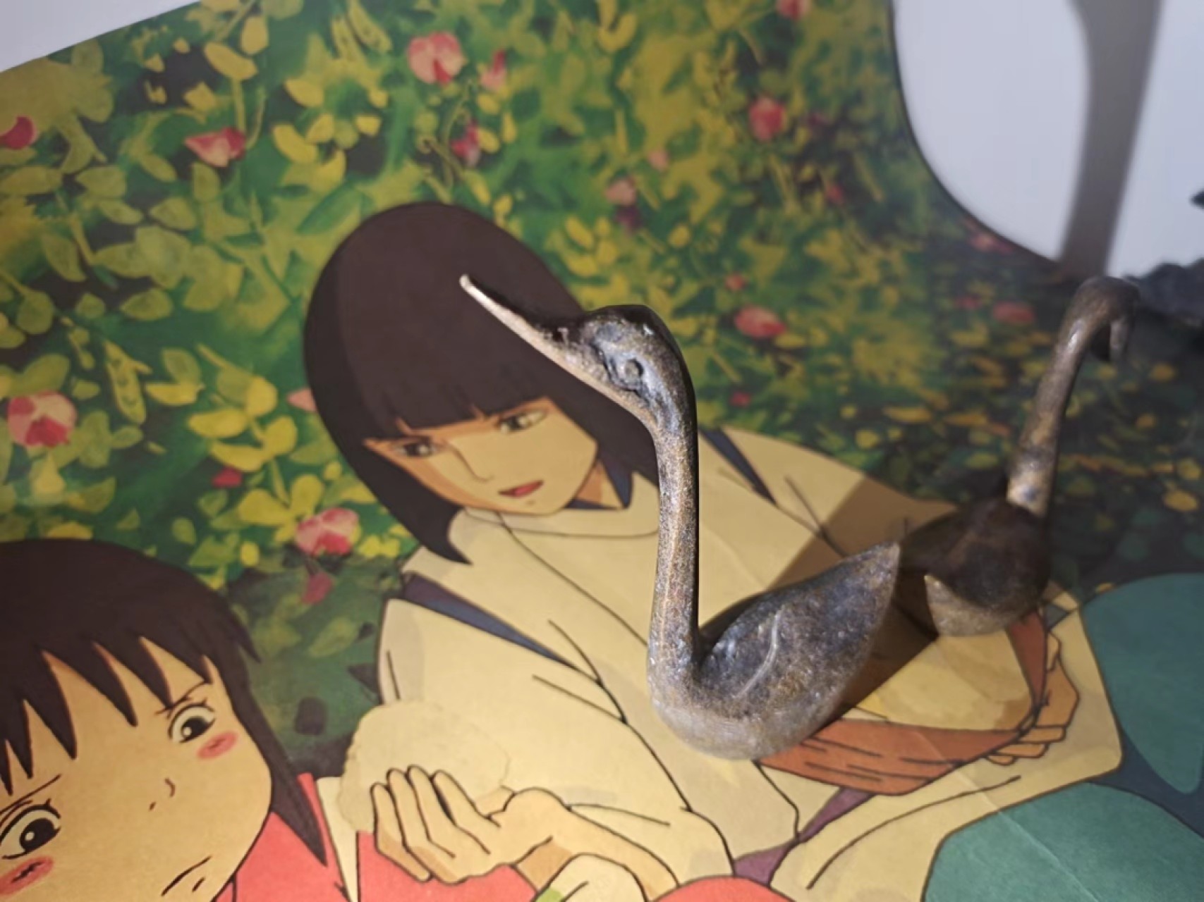 【8个洞收藏】第2场★0押0起一件包邮★西洋杂项：仙宝交流会之猛男会玩+章牌+其他 回流★7天连拍 作品  作者：分分合合，西洋纯铜摆件一对 男鹅55.3克，女鹅57.9克