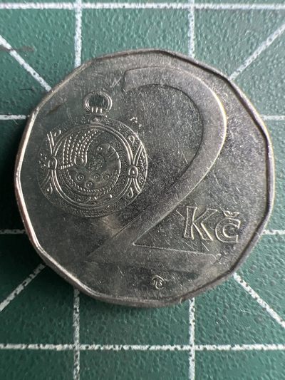 泡泡堂第254期  世界硬币 （无押金，捡漏，全场20包邮，偏远地区除外，接收代拍业务） 捷克2克朗