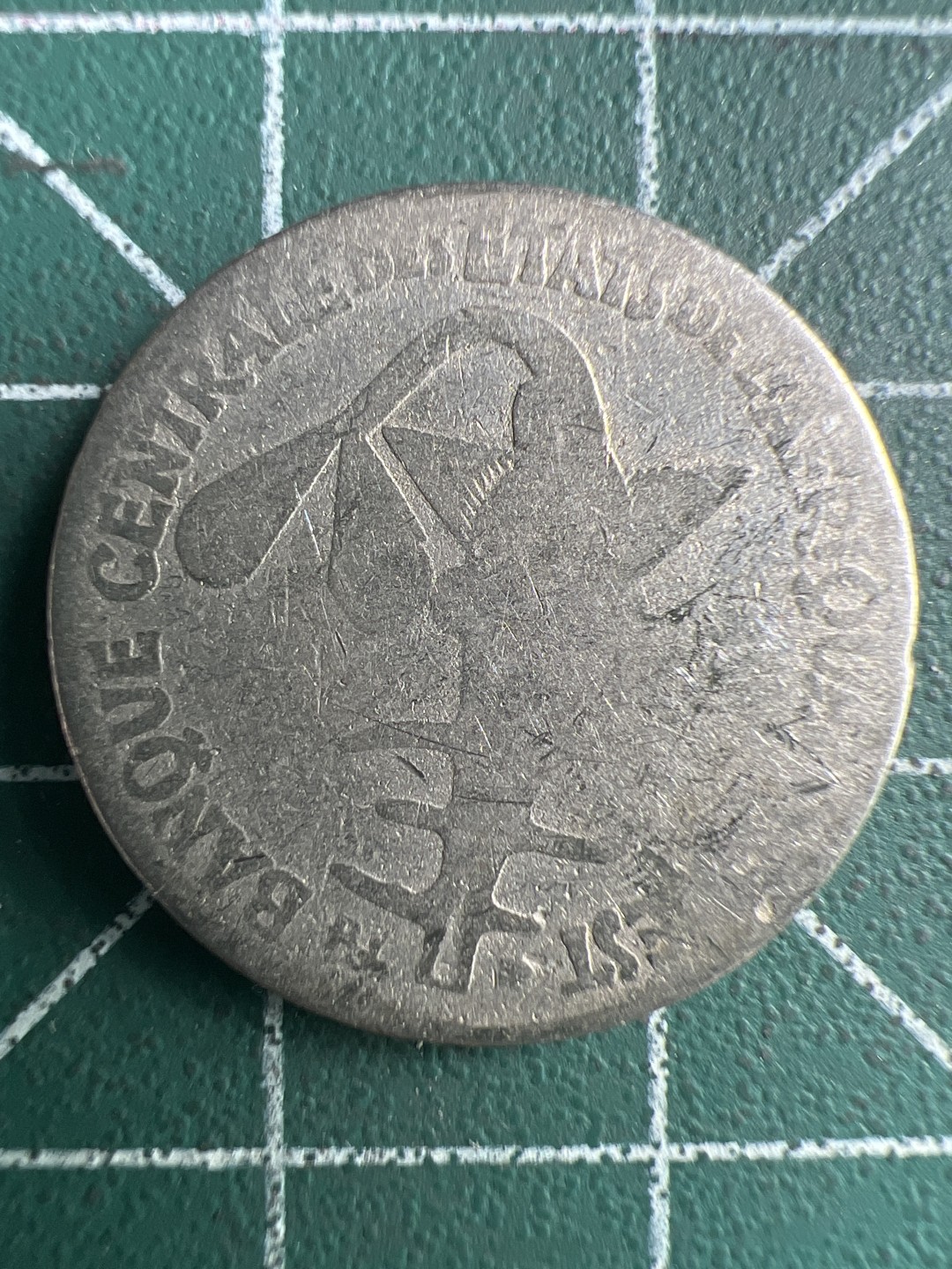 泡泡堂第326期  世界硬币 （无押金，捡漏，全场20包邮，偏远地区除外，接收代拍业务） 西非50法郎