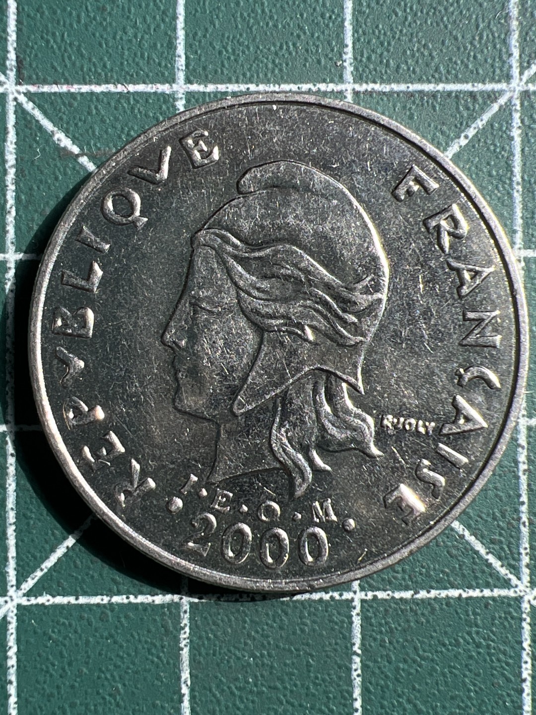 泡泡堂微拍第八十九幕硬币捡漏可累计专场👿👿，累计满二十元包邮，接受代拍业务 法属波里尼西亚20法郎