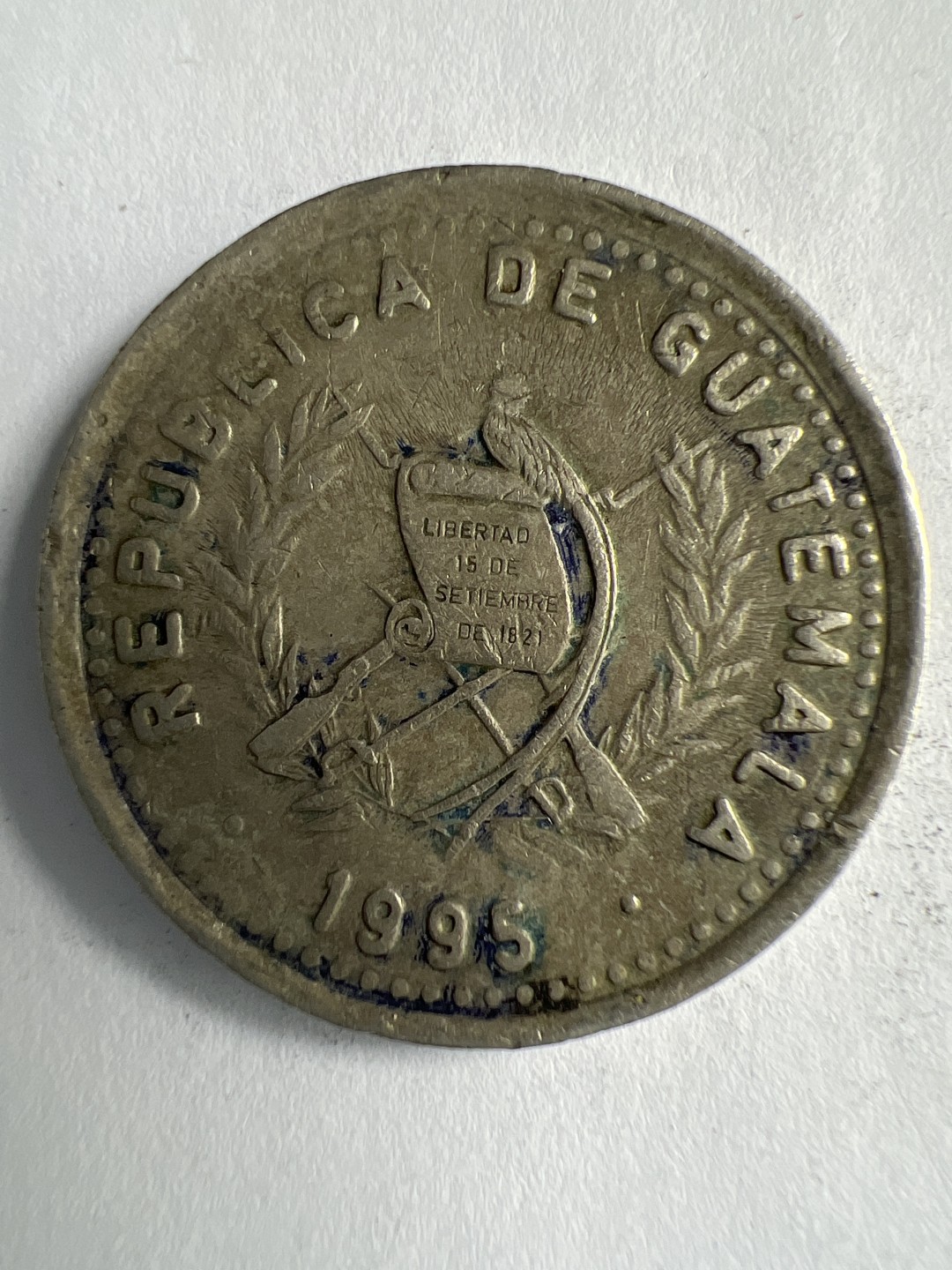 泡泡堂微拍第八十八幕硬币纸币捡漏可累计专场👿👿，累计满二十元包邮，接受代拍业务 危地马拉25分