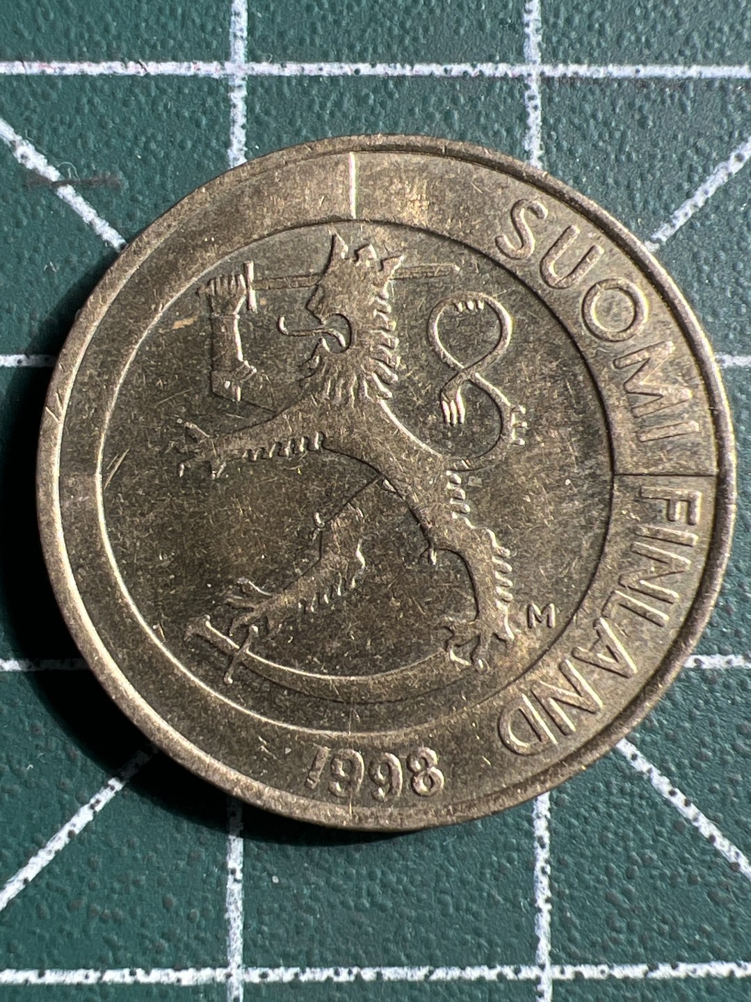 泡泡堂微拍第八十九幕硬币捡漏可累计专场👿👿，累计满二十元包邮，接受代拍业务 芬兰一马克