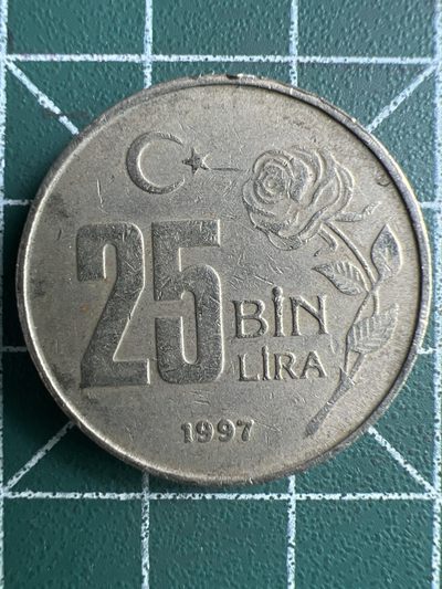 泡泡堂第254期  世界硬币 （无押金，捡漏，全场20包邮，偏远地区除外，接收代拍业务） 土耳其25bin里拉
