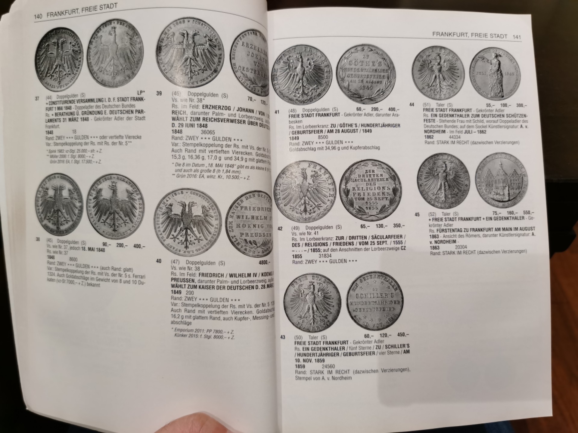 博洋堂世界钱币拍卖第019期（全场包邮） 2017年德国巴腾贝格目录，非常著名的一本德系币目录，记录了从1801年至今的德国与其殖民地发行过的各式各样的钱币，书非全新，但保存得很好,喜欢德国币的朋友不容错过