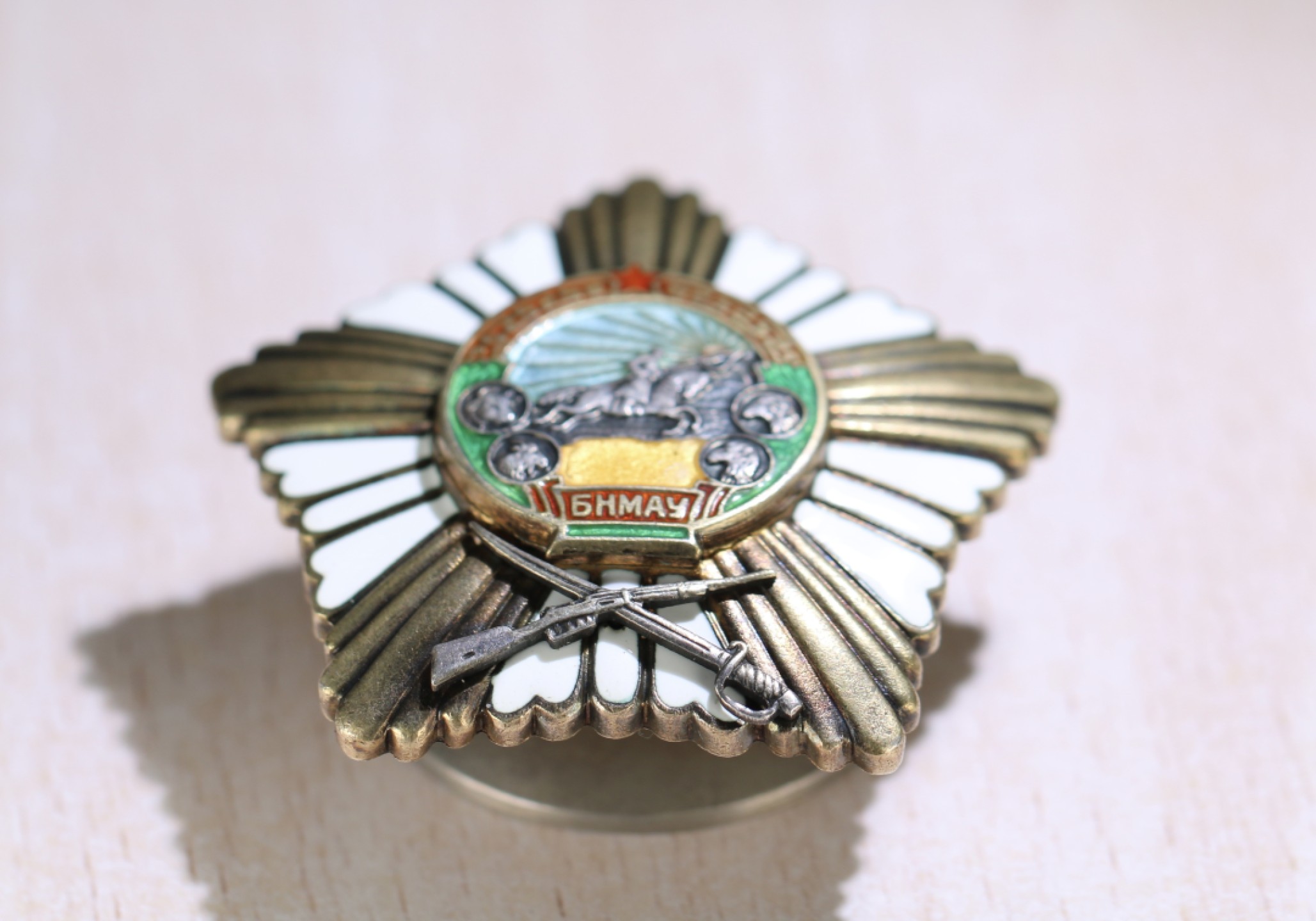 大猫徽章拍卖第218期  蒙古🇲🇳战功勋章 银质好品