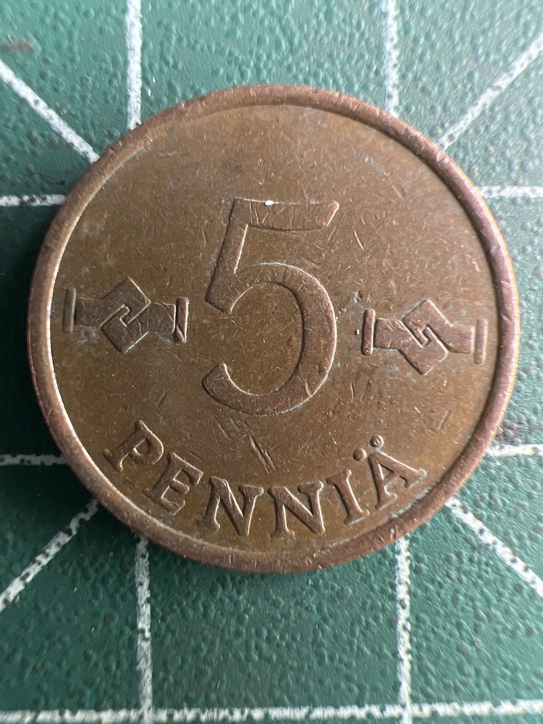 泡泡堂第253期  世界硬币 （无押金，捡漏，全场20包邮，偏远地区除外，接收代拍业务） 芬兰五分