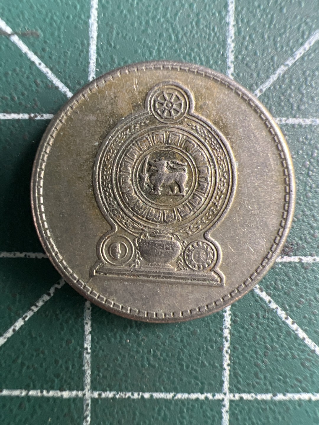 泡泡堂第253期  世界硬币 （无押金，捡漏，全场20包邮，偏远地区除外，接收代拍业务） 斯里兰卡25分