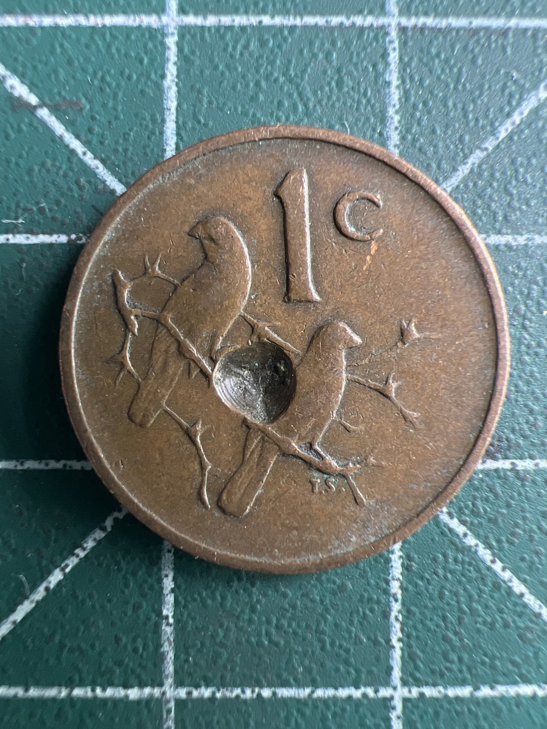 泡泡堂第254期  世界硬币 （无押金，捡漏，全场20包邮，偏远地区除外，接收代拍业务） 南非1c