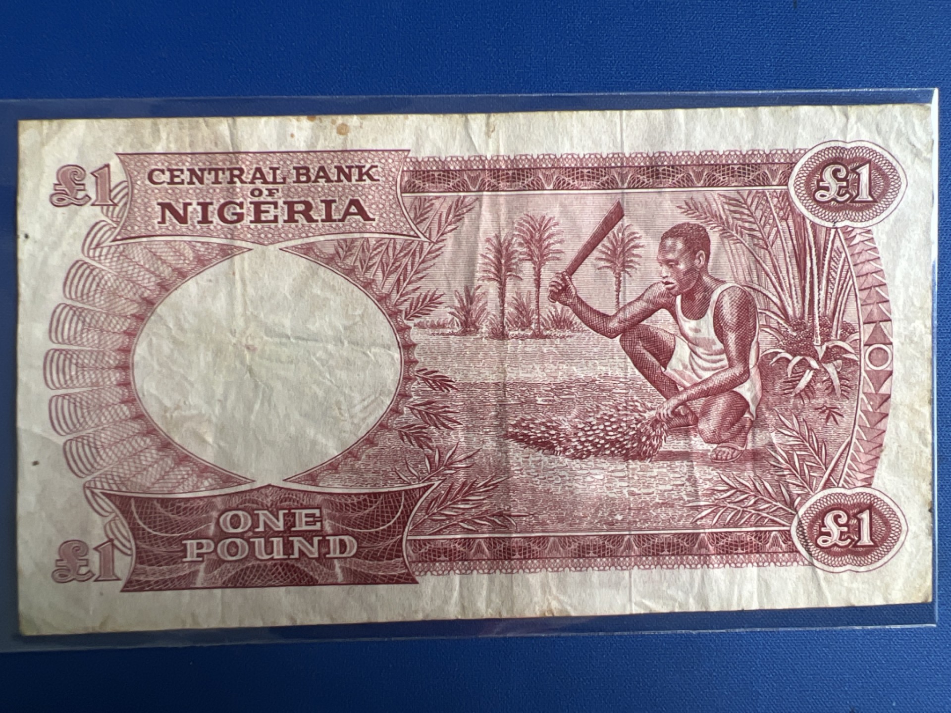 泡泡堂微拍第八十八幕硬币纸币捡漏可累计专场👿👿，累计满二十元包邮，接受代拍业务 尼日利亚1镑