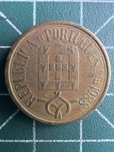 泡泡堂第254期  世界硬币 （无押金，捡漏，全场20包邮，偏远地区除外，接收代拍业务） 葡萄牙5埃斯库多