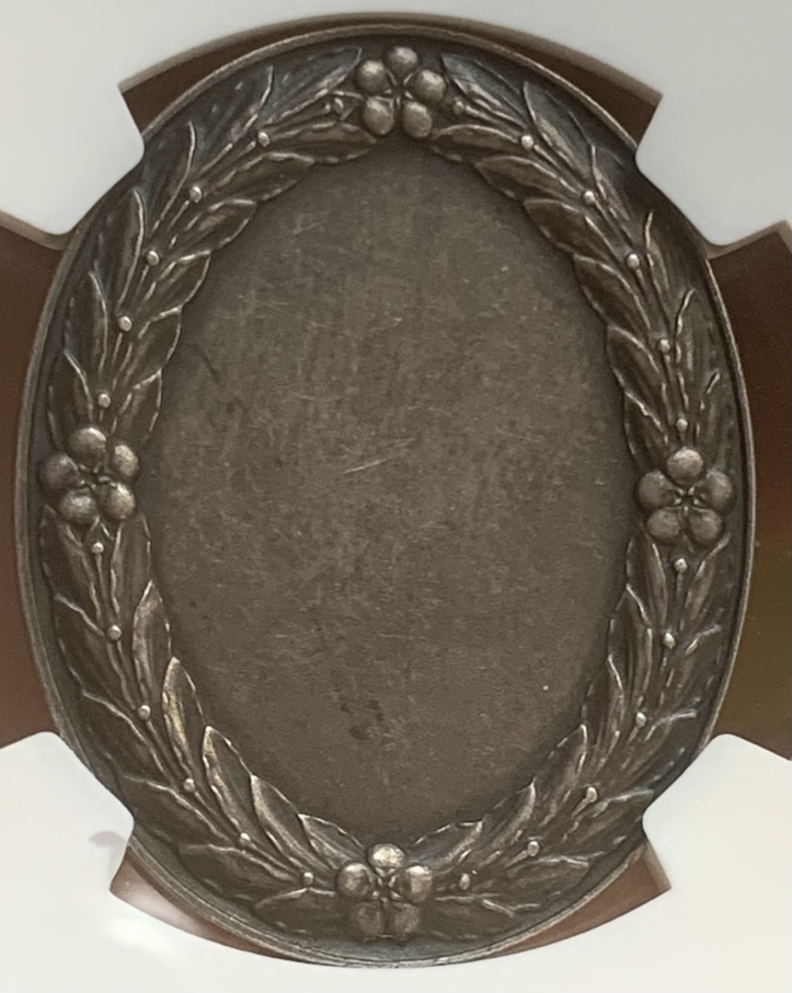 瓶子🏺第83期拍卖会 德国1932年古斯塔夫二世椭圆纪念银章NGC MS63