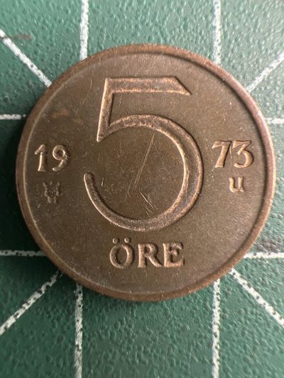 泡泡堂第254期  世界硬币 （无押金，捡漏，全场20包邮，偏远地区除外，接收代拍业务） 瑞典5欧尔