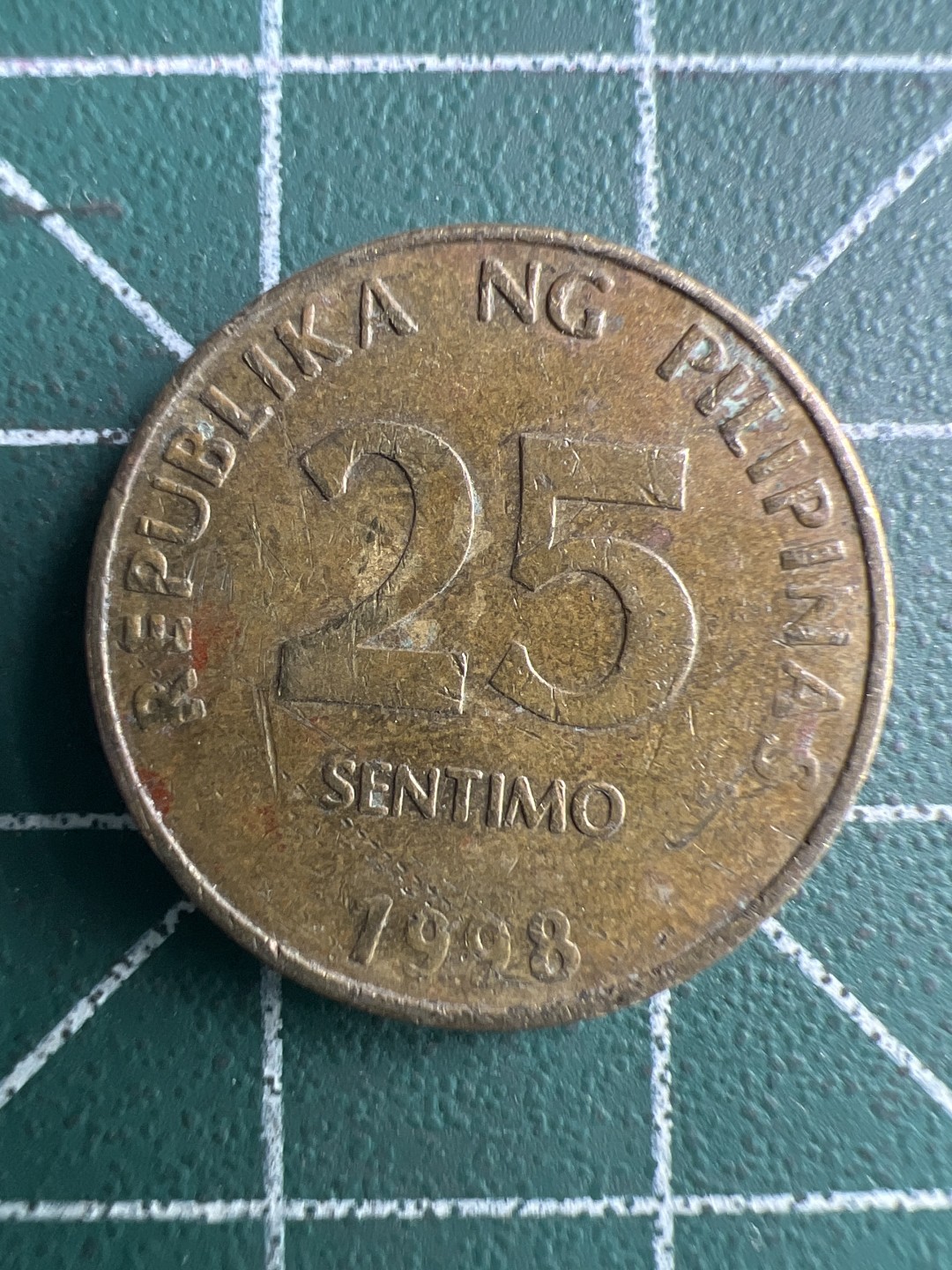 泡泡堂第269期  世界硬币 （无押金，捡漏，全场20包邮，偏远地区除外，接收代拍业务） 菲律宾25分