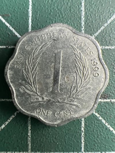 泡泡堂第254期  世界硬币 （无押金，捡漏，全场20包邮，偏远地区除外，接收代拍业务） 东加勒比一分