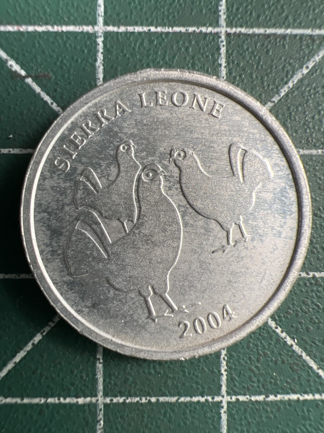 泡泡堂第269期  世界硬币 （无押金，捡漏，全场20包邮，偏远地区除外，接收代拍业务） 塞拉利昂鸡年生肖币