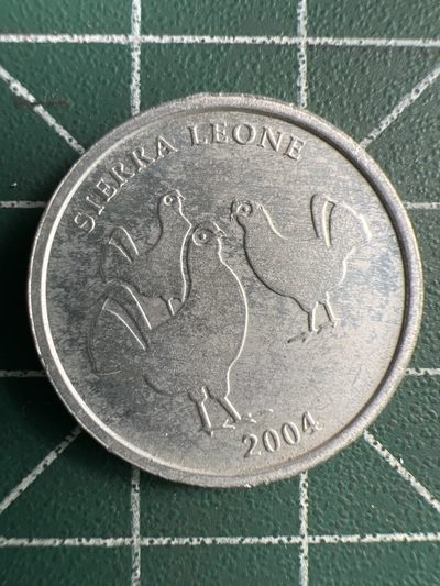 泡泡堂第253期  世界硬币 （无押金，捡漏，全场20包邮，偏远地区除外，接收代拍业务） - 塞拉利昂鸡年生肖币