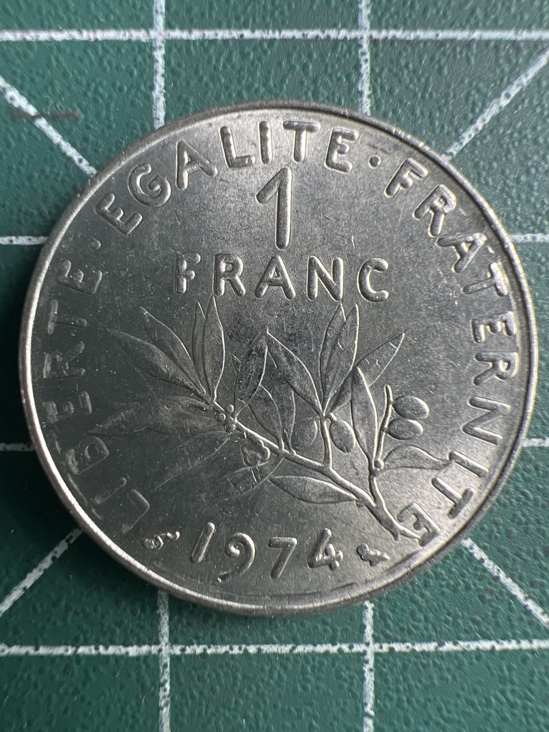 泡泡堂第253期  世界硬币 （无押金，捡漏，全场20包邮，偏远地区除外，接收代拍业务） 法国一法郎