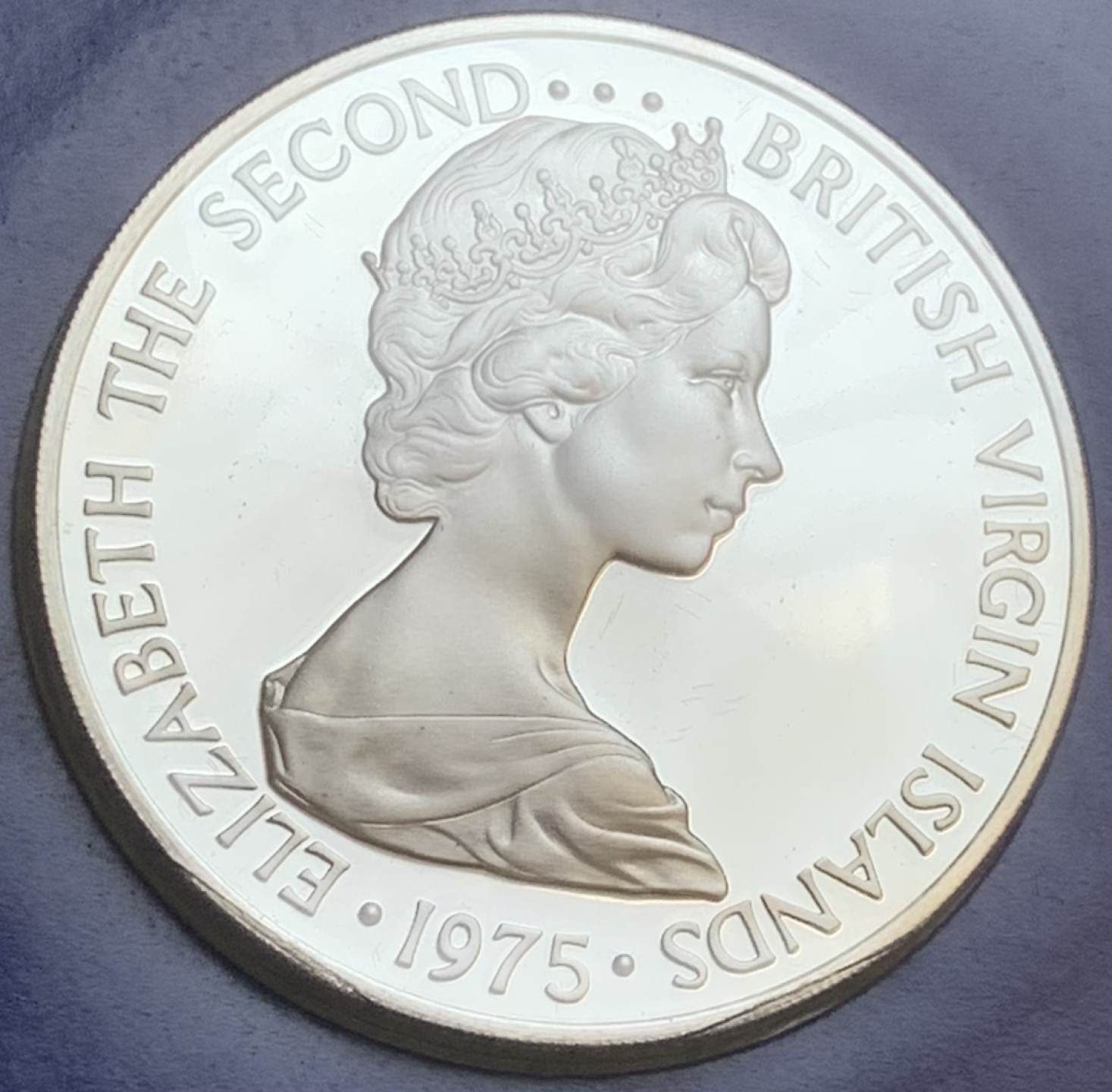 瓶子🏺第83期拍卖会 英属维尔京群岛1975年美洲鸟类精装全套6枚硬币  原盒证  含1元大银币