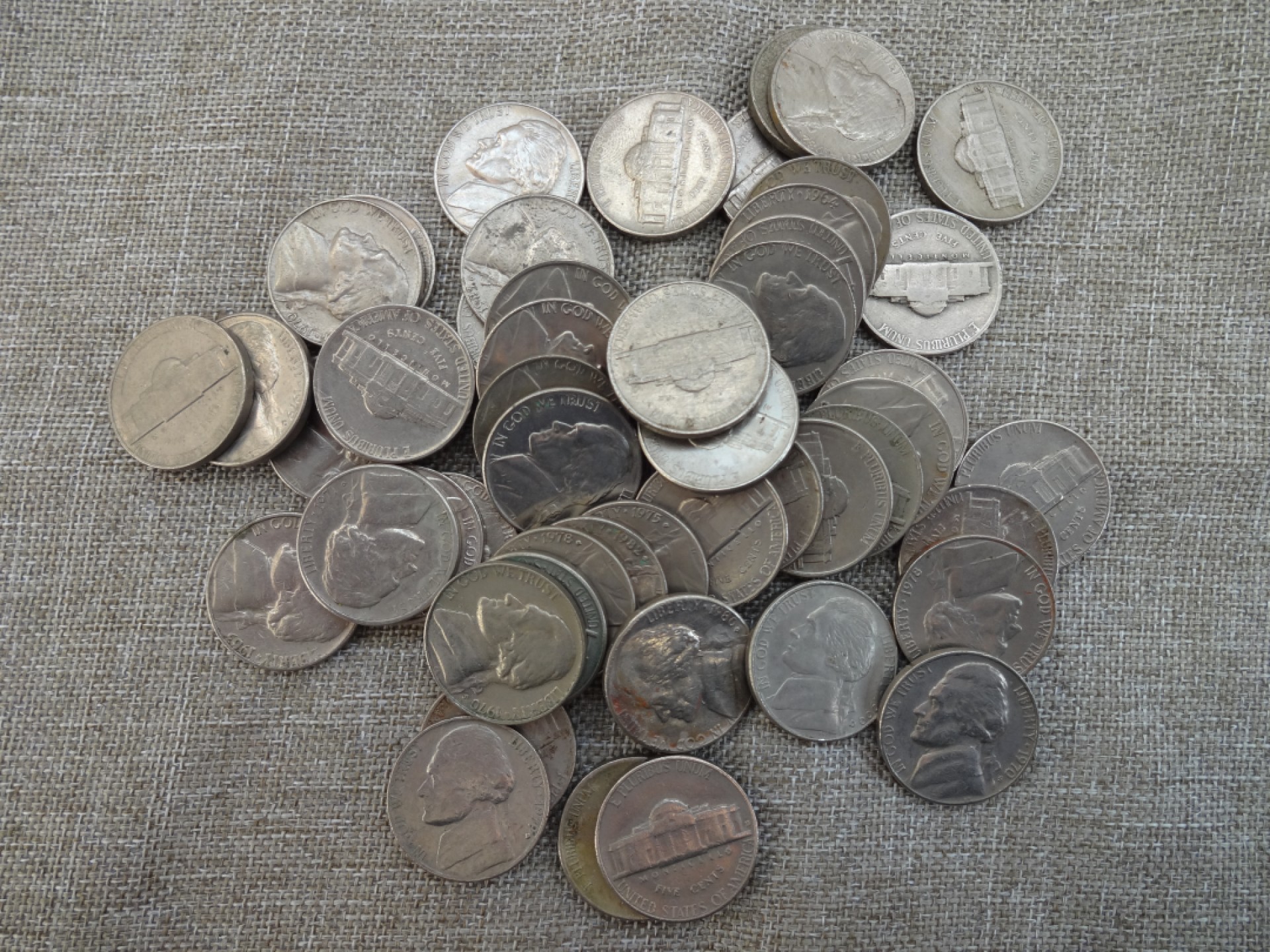 娃娃家-三月、第六场 美国5美分- 50枚起拍