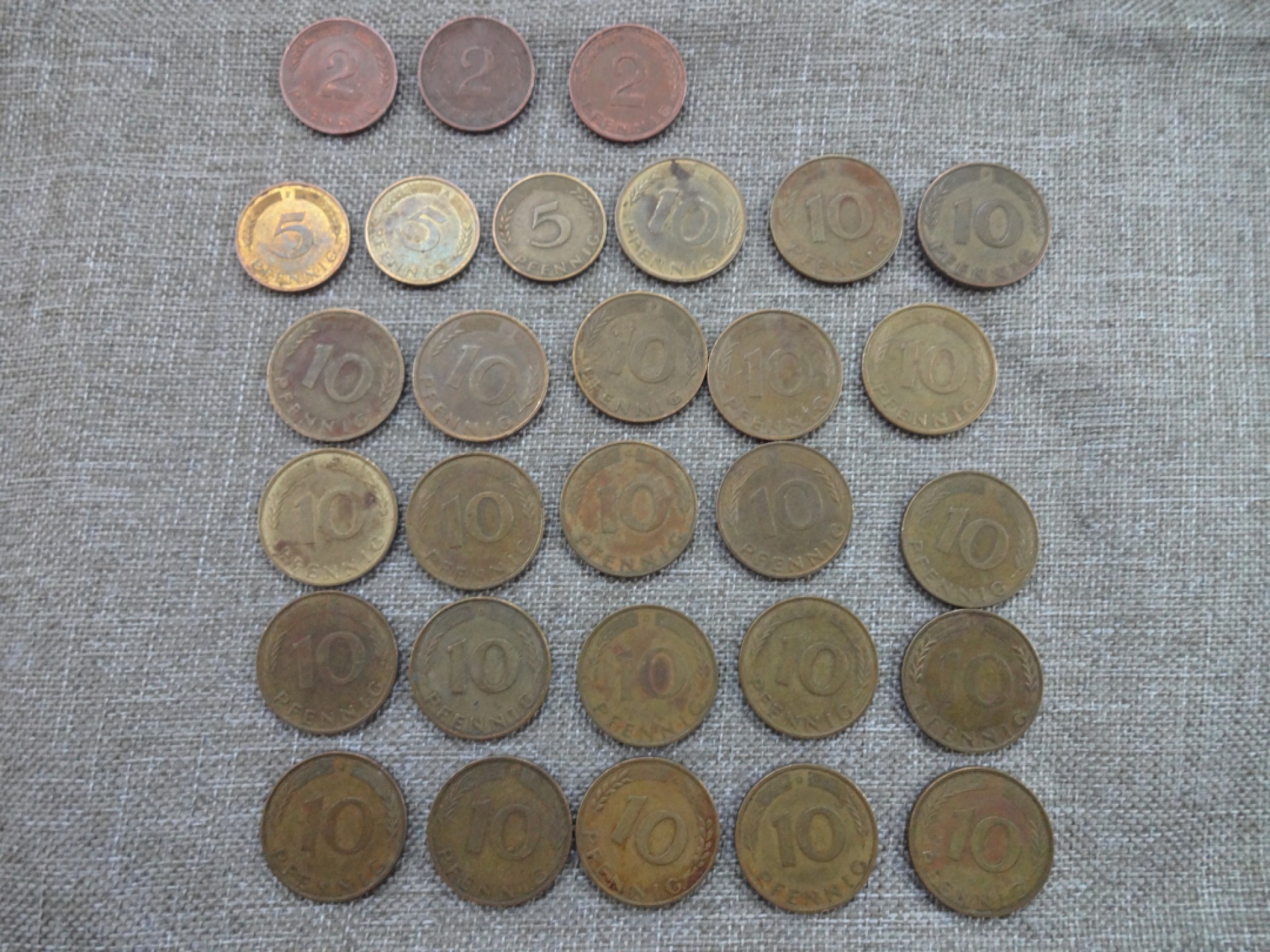 娃娃家-三月、第六场 德国辅币芬尼- 29枚起拍