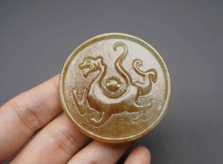 ｜冷门出品｜精选专拍·第贰拾场· 和田玉｜明清工艺精雕·螭龙玉挂件