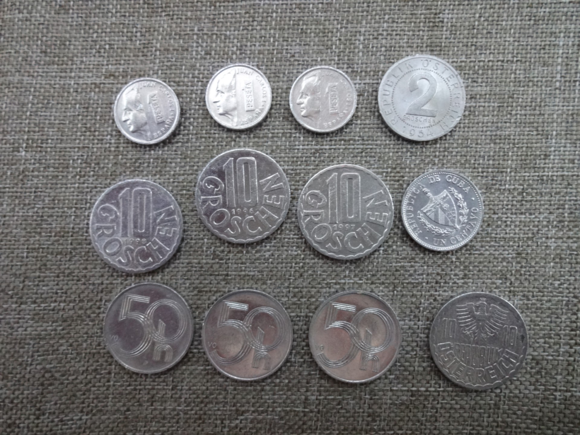 娃娃家-三月、第六场 欧洲铝币 -12枚起拍