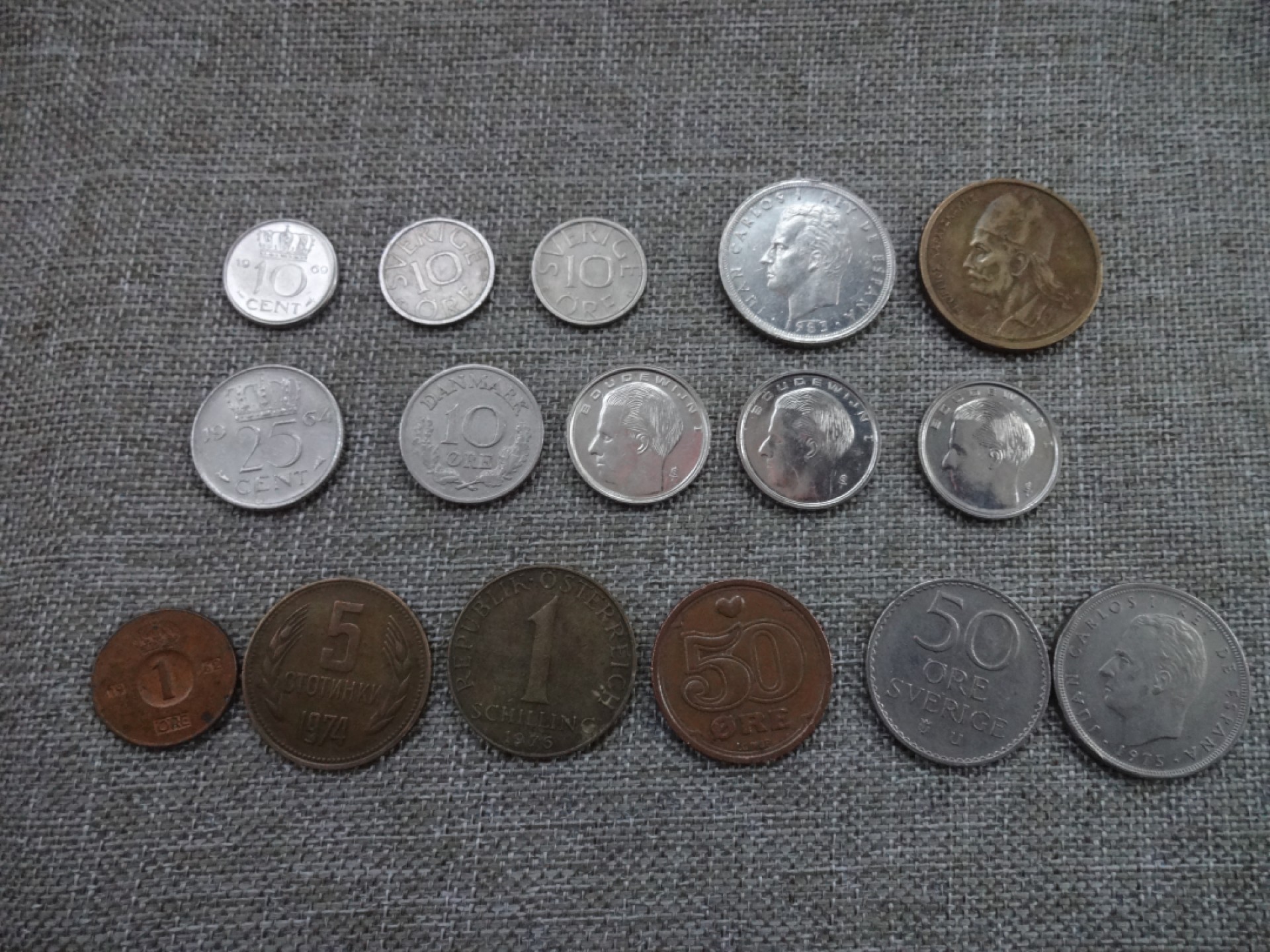 娃娃家-三月、第六场 欧洲散币 -16枚起拍