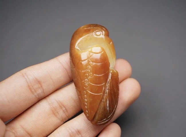 ｜冷门出品｜精选专拍·第贰拾场· 和田玉｜苏工精雕·鹤鱼同乐挂件