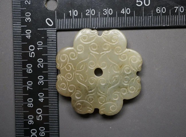 ｜冷门出品｜精选专拍·第贰拾场· 和田玉｜明清风｜苏工精雕·缠花牌挂件