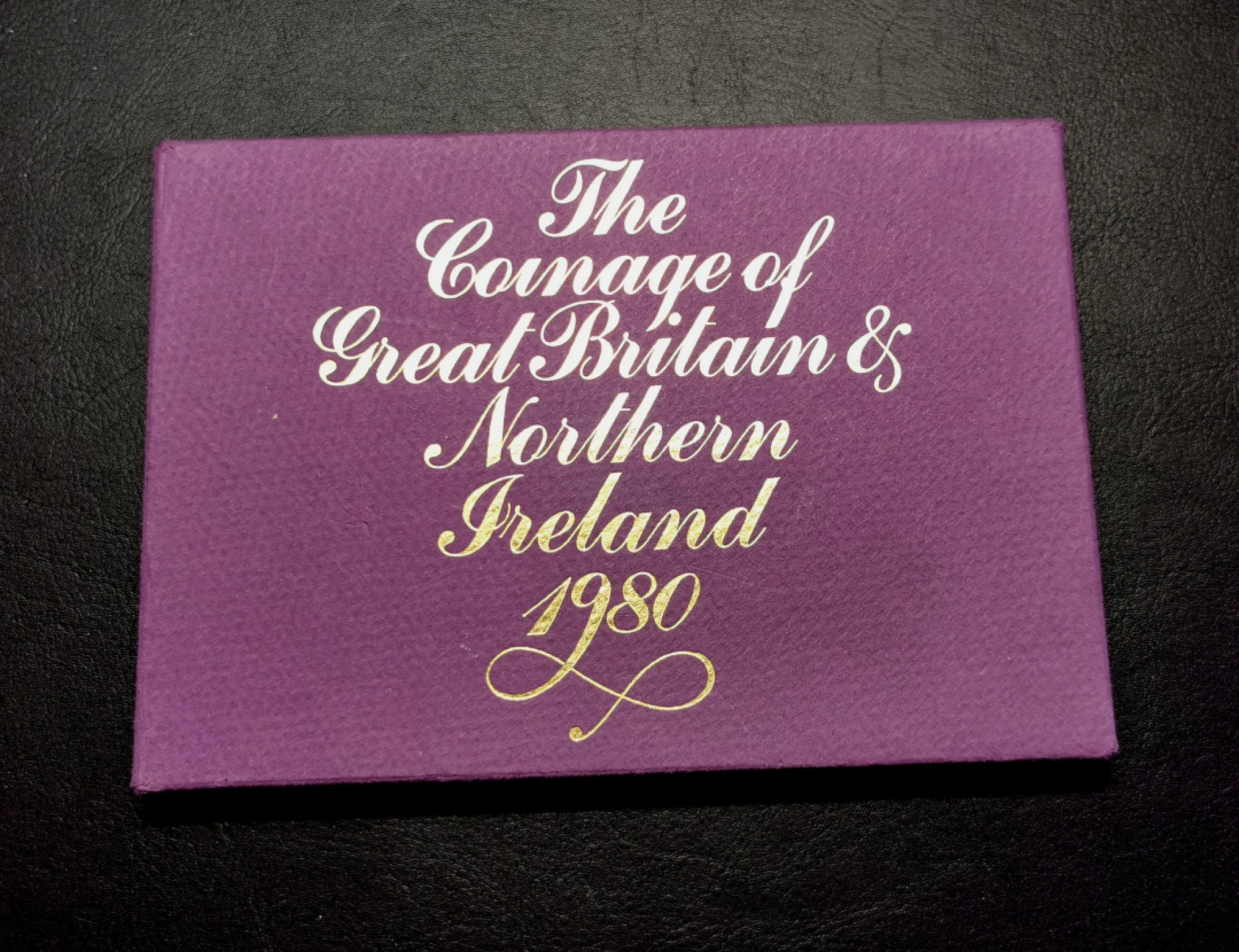 凡希社世界钱币微拍第二百三十二期 1980英国十进制套币精铸PS原厂盒证！