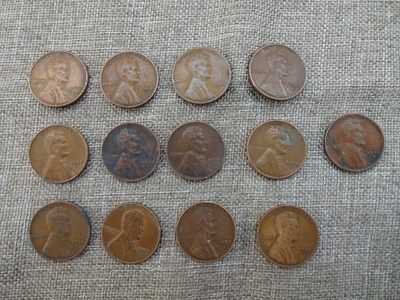 娃娃家-三月、第六场 - 美国麦穗1美分- 13枚起拍