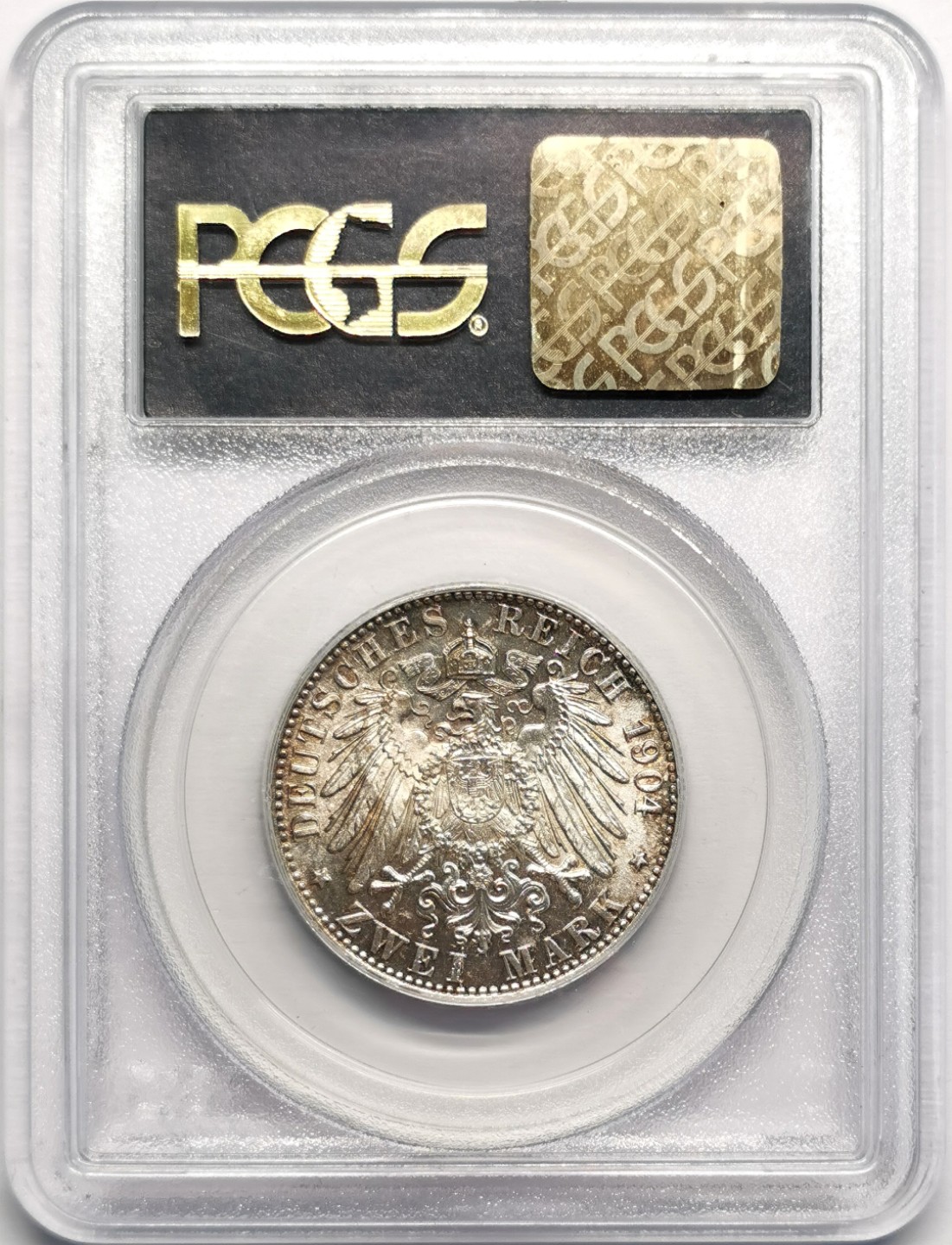 凡希社世界钱币微拍第二百三十二期 1904J不来梅2马克PCGS-MS66顶级品质！