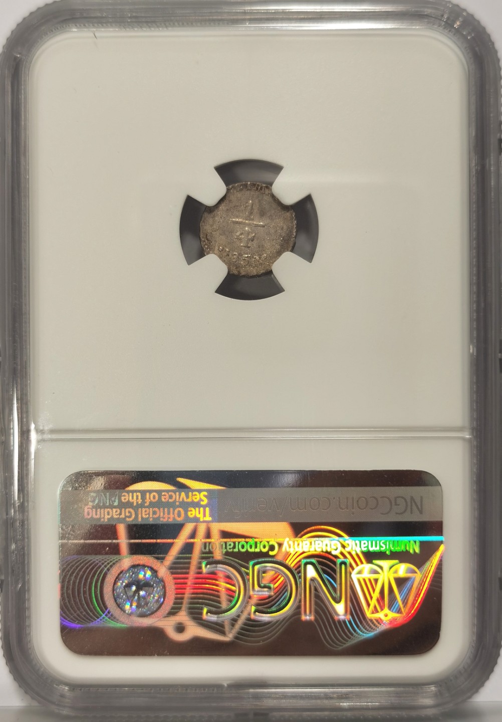 博洋堂世界钱币拍卖第019期（全场包邮） NGC MS64 秘鲁1850年羊驼1/4R银币 少见品种 唯一亚军