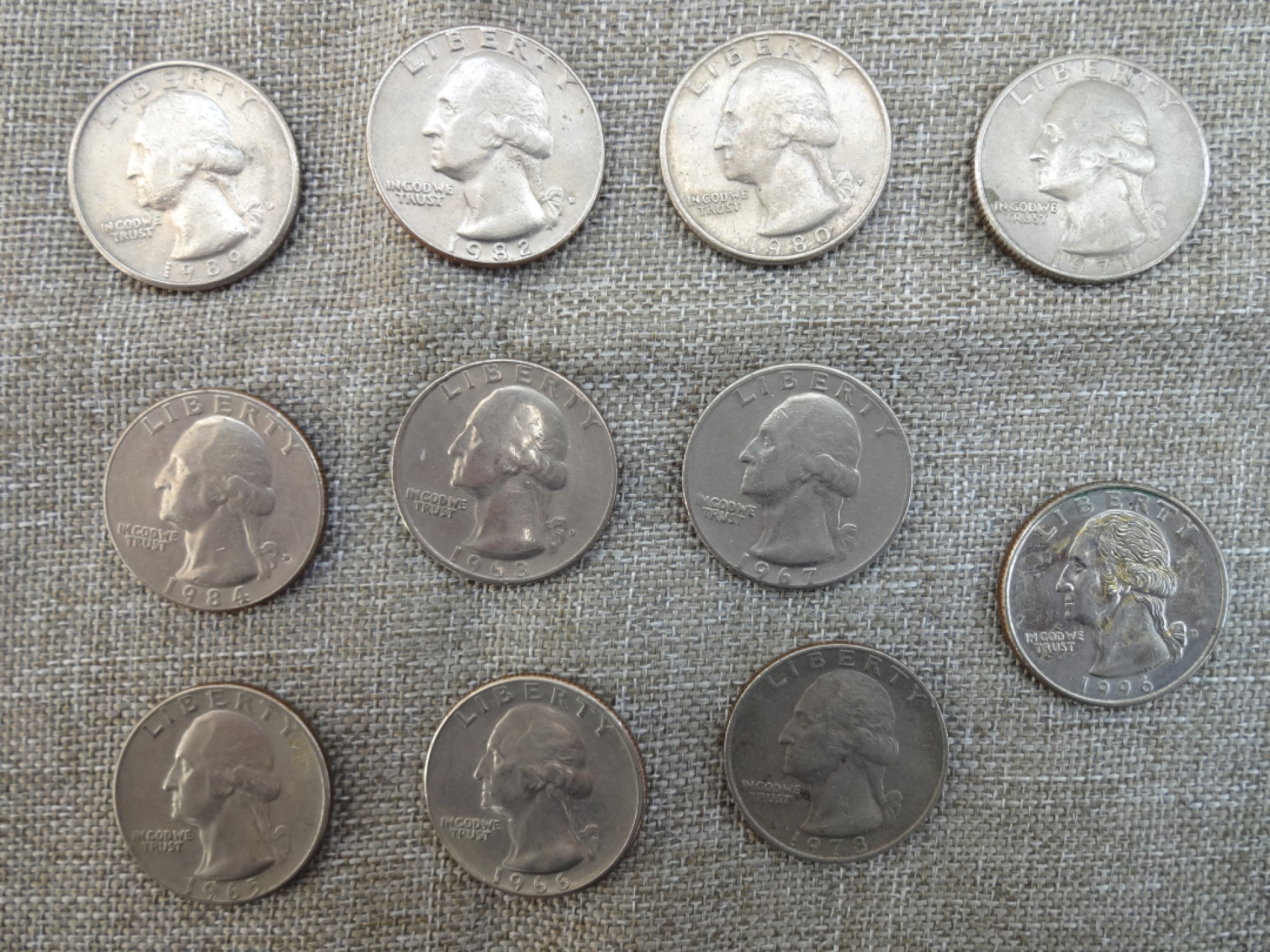 娃娃家-三月、第六场 美国25美分- 11枚起拍