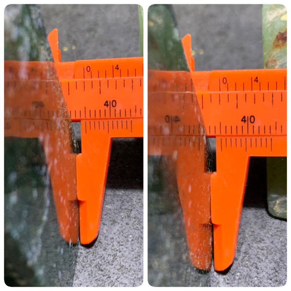 精美水草玛瑙章料一方，