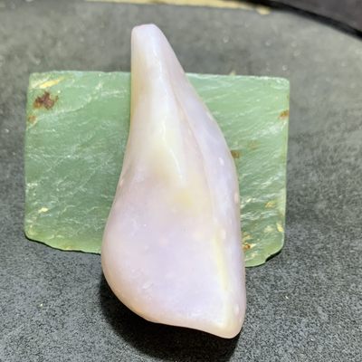 放福利！精美天然阿拉善玛瑙原石一颗， - 放福利！精美天然阿拉善玛瑙原石一颗，