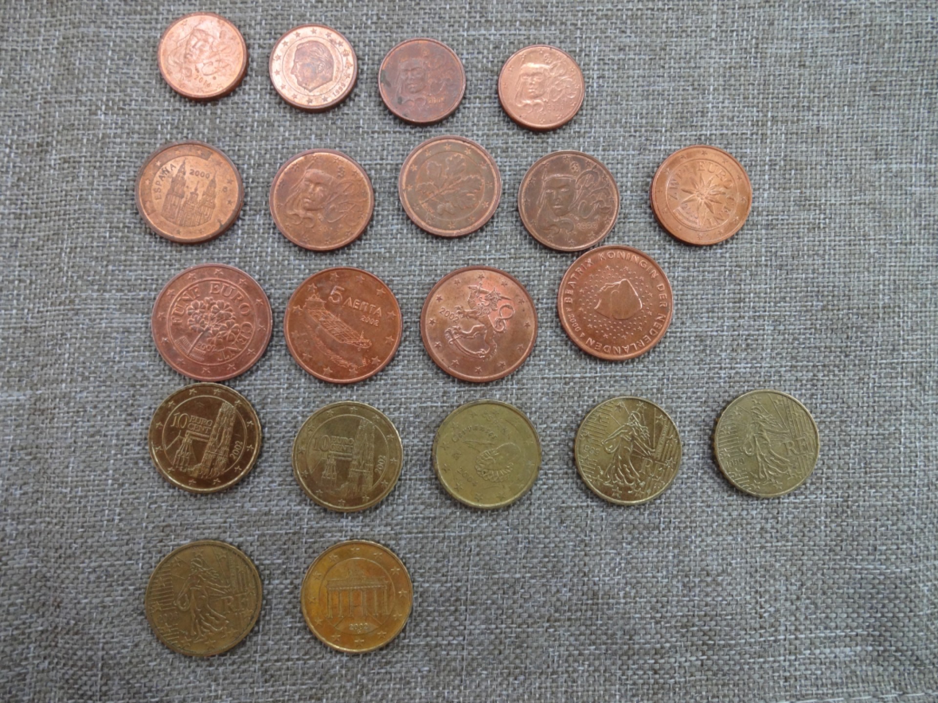 娃娃家-三月、第六场 欧分-20枚起拍